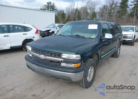 2002 Chevrolet Silverado 1500 Ls из США, поврежденный, VIN 1GCEK19T12Z342557